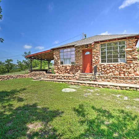 Enchanting Hilltop Cottage In Medicine Park! Ngoại thất bức ảnh