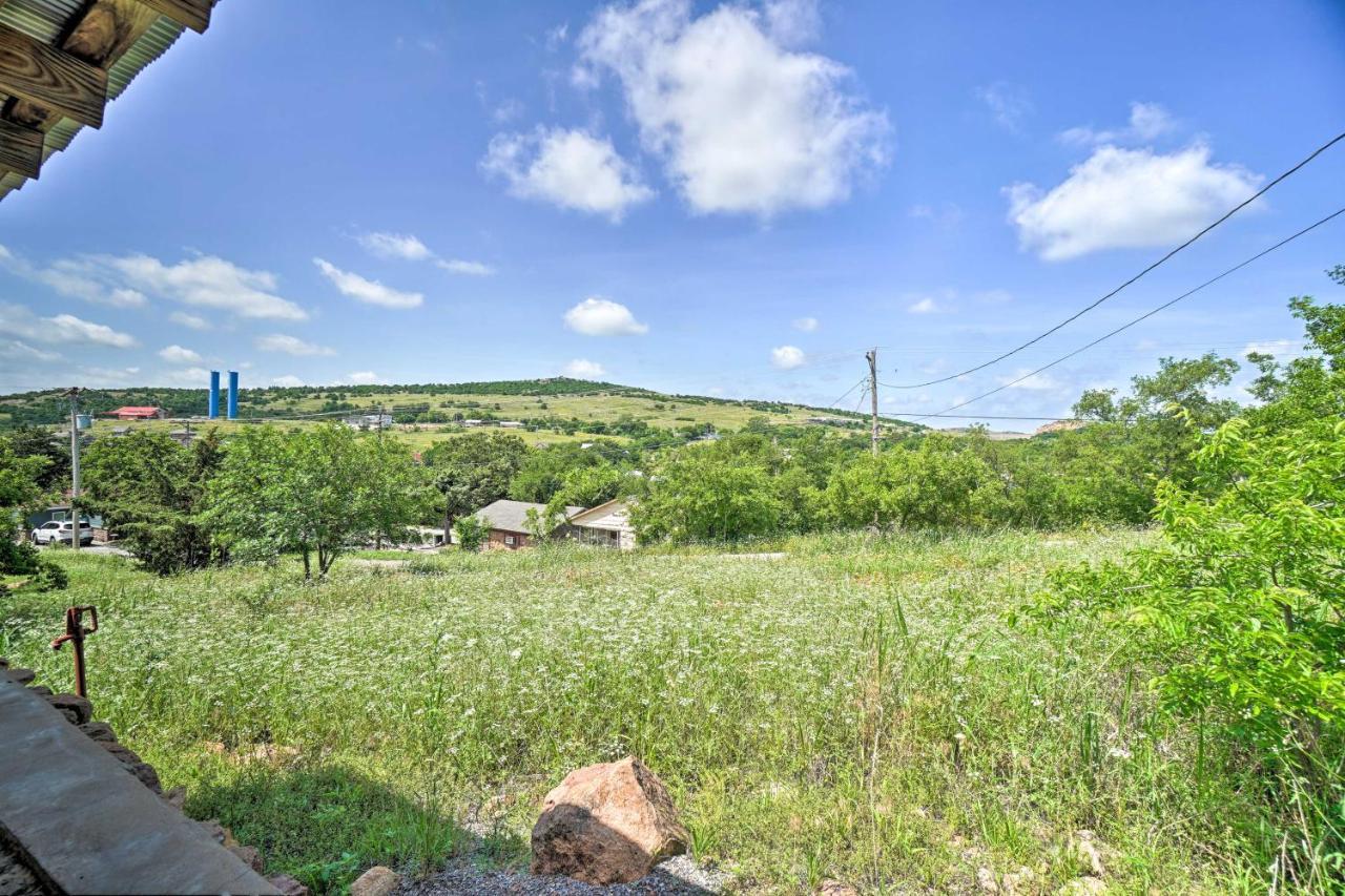 Enchanting Hilltop Cottage In Medicine Park! Ngoại thất bức ảnh